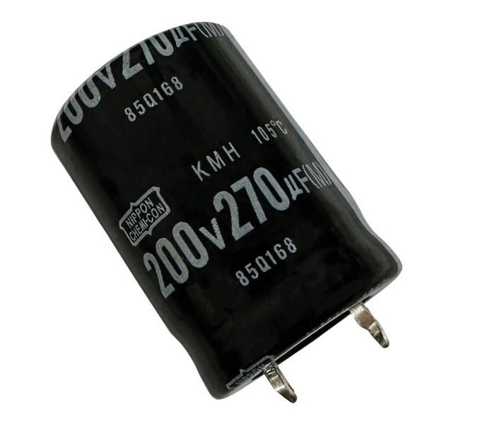 Imagem de 5 PÇS CAPACITOR ELETROLITICO 270X200V - 270UF X 200V - 105º