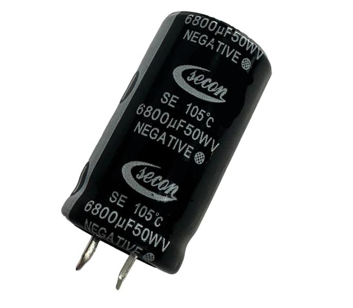 Imagem de 5 PÇS CAPACITOR ELETROLITICO 6800X50V - 6800UF X 50V - 105º