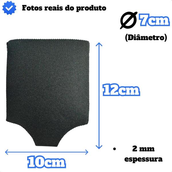 Imagem de 5 Porta Lata 350ml Em Neoprene Preto Viagem Cerveja Térmico