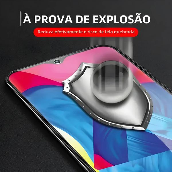 Imagem de 5 Protetores de Tela de Hidrogel para Samsung Galaxy S20, S21, S22, S23, Note 8, 9, 10, 20 e Ultra