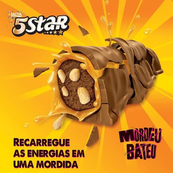 Imagem de 5 Star Lacta 40g 18un