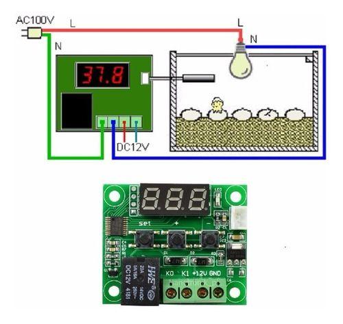 Imagem de 5 Termostatos Digital E Controlador De Temperatura W1209