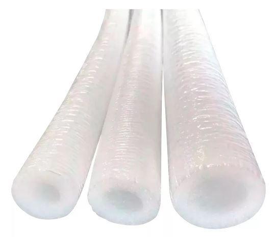 Imagem de 5 Tubos Esponjosos Blindado Isolante Ar Condicionado 2m 3/8"