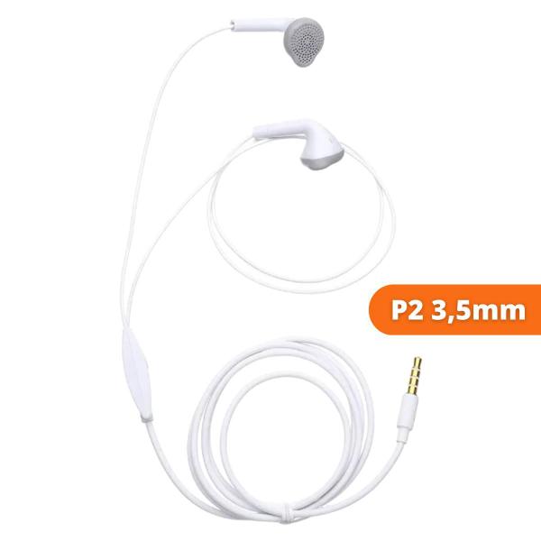 Imagem de 5 Uni Fone De Ouvido Com Fio Microfone Intra-Auricular P2 Audio