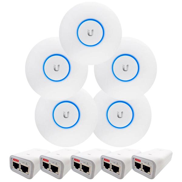 Imagem de 5 x AccessPoint  Wmm Ubiquiti Unifi Lite Uap-ac-lite + POE