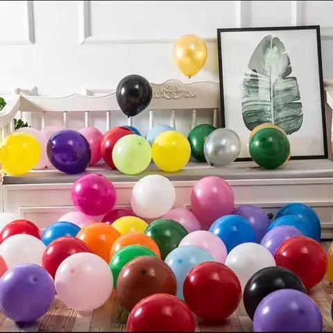 Imagem de 50 Bexigas Balão n7 Decoração Festa mais brilho escolha/cor