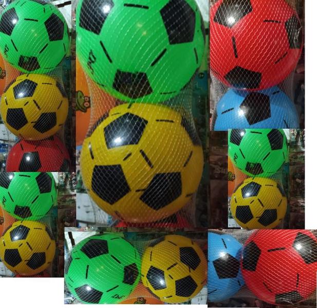 Imagem de 50 Bola De Praia Vinil Colorida  22CM iedal para lembrancinhas 