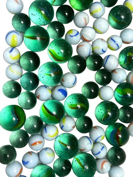 50 Bolinhas De Gude Mix C/ 3 Modelos Diferentes De Vidro - Escalda Pés Buricá Bila Birosca Imagem de 50 Bolinhas De Gude Mix C/ 3 Modelos Diferentes De Vidro