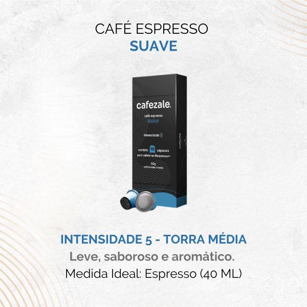 Imagem de 50 Cápsulas Compatíveis Nespresso Café Suave