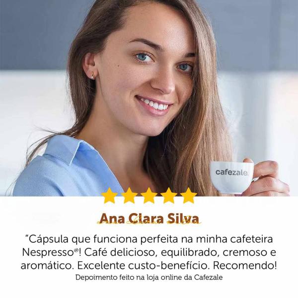 Imagem de 50 Cápsulas Compatíveis Nespresso Café Suave