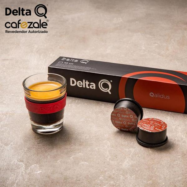 50 Cápsulas Delta Q Degustação Café - Cafeteira Delta Q Imagem de 50 Cápsulas Delta Q Degustação Café - Cafeteira Delta Q