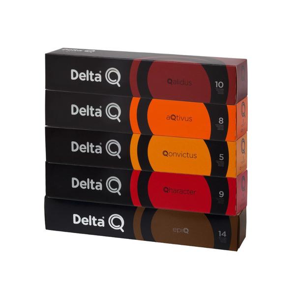 50 Cápsulas Delta Q Degustação Café - Cafeteira Delta Q Imagem de 50 Cápsulas Delta Q Degustação Café - Cafeteira Delta Q
