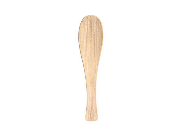 Imagem de 50 Colher de bambu 14cm Biodegradável Petiscos Linha Glamour