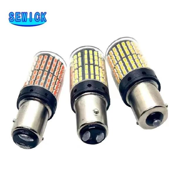 Imagem de 50 Lâmpadas de Sinalização LED Canbus 3014 SMD - S25 1156 BA15S P21W Bay15D PY21W T20 7440 W21W