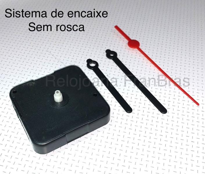 Imagem de 50 Mecanismos de relógio para parede com sistema de encaixe sem rosca