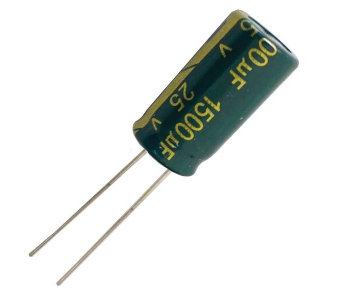 Imagem de 50 pçs capacitor eletrolitico 1500x25v - 1500 uf x 25v