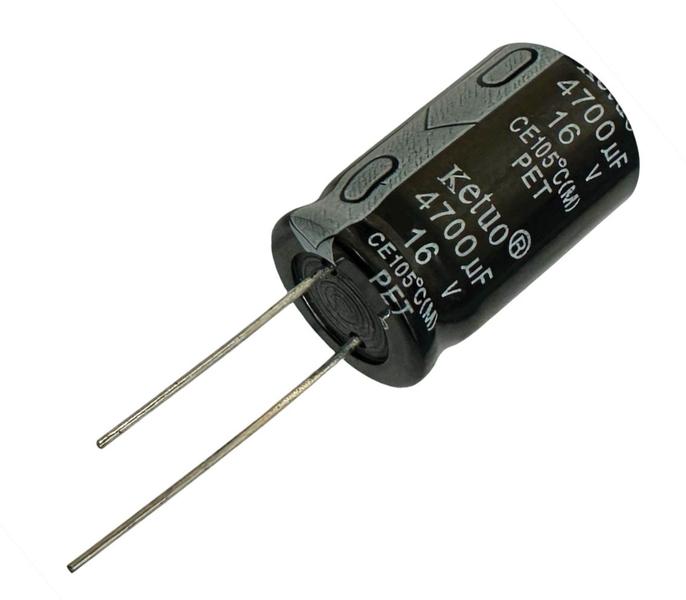 Imagem de 50 pçs - capacitor eletrolitico 4700x16v - 4700 uf x 16v