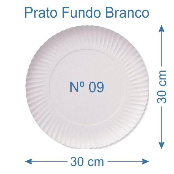 Imagem de 50 Prato de Bolo Salgado Fundo Branco Nº9