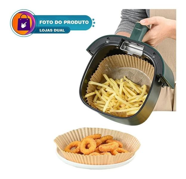 Imagem de 50 Unidades Air Fryer Forro De Papel Antiaderente Especial