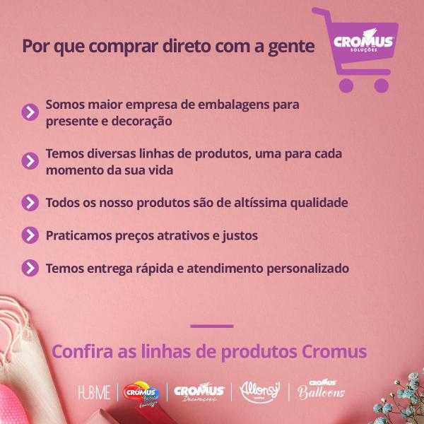 Imagem de 50 Unidades Sacos de papel Kraft para Delivery e Mercado Compras tamanho P 28x19 cm Cromus