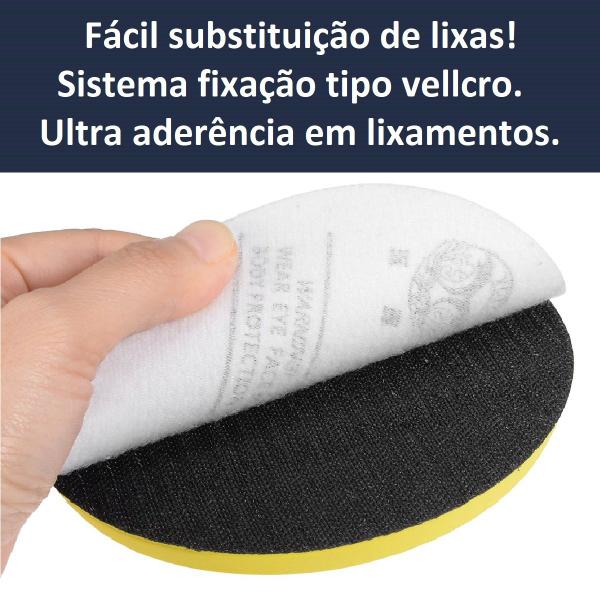 50 X Lixas Disco Grão Liso 125mm 5 Pol. Lixadeira Politriz KaQi Imagem de 50 X Lixas Disco Grão Liso 125mm 5 Pol. Lixadeira Politriz KaQi