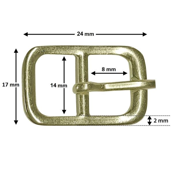 Imagem de 500 Fivelas De Metal Reguladora 14mm Para Mochila Sapatos Calçados Moda 1116