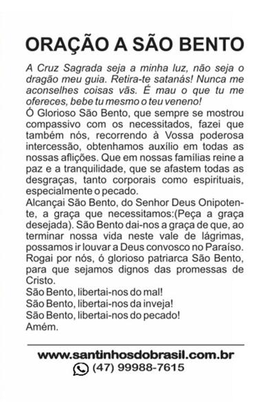 Imagem de 5000 Santinho São Bento (oração no verso) - 7x10 cm