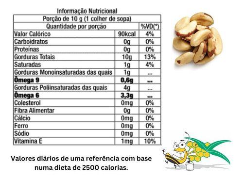 Imagem de 500g Castanha Do Pará Quebrada  Safra Nova Crocante Premium