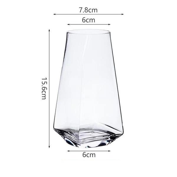 Imagem de 500ML Creative Transparent Glass Beer Drink Cup Restaurant Bar Decoration Wine Set