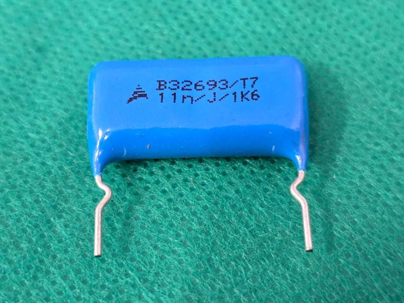 Imagem de 500x Capacitor Poliester 11nf/1600v = 11k/1600v 5% Epcos