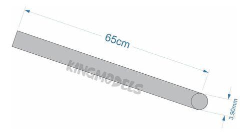 Imagem de 50pçs Vareta Bambú 3.9mm X 65cm - Alto Acabamento