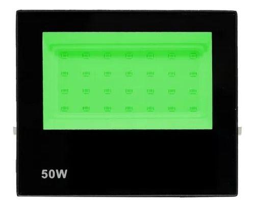 Imagem de 50w Verde  Refletor Led Holofote   Prova D'água Slim