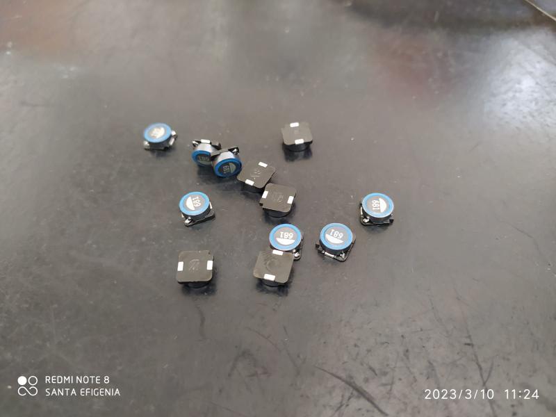 Imagem de 50x Indutor 680uh Smd 160ma 20% 7x7x3,2mm Tdk