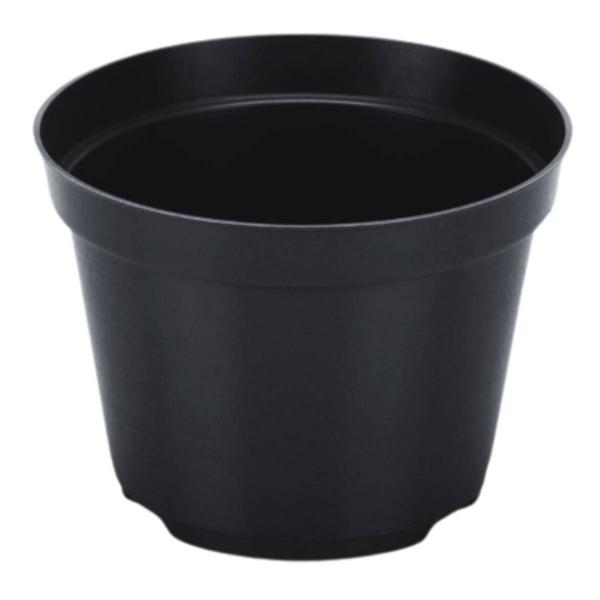 Imagem de 50X Vasos Plantio P9 (250ml) Preto INJEPLASTEC