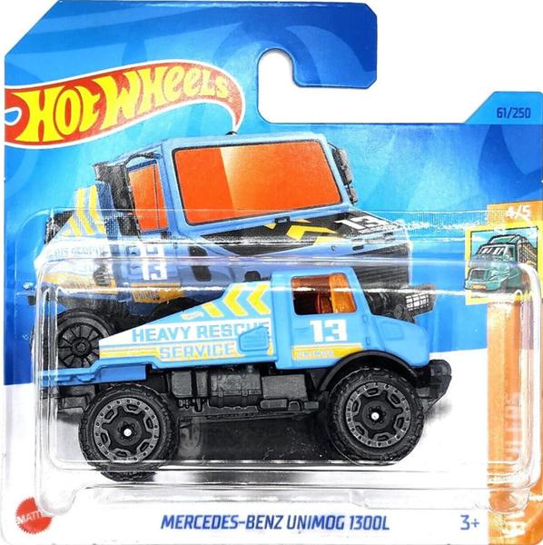 Imagem de 5785 Hot Wheels Carros Básicos Mercedes Benz Unimog 1300L HKJ99 - Mattel (41847)