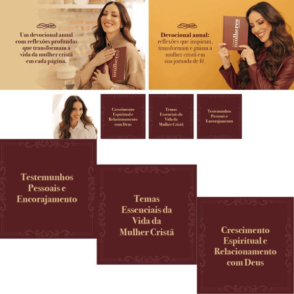 Imagem de 580: Devocional Mulheres Biblia Feminino, De Viviane Martinello.  Específico, Vol. Único. Editorial Vida, Capa Dura, Edi