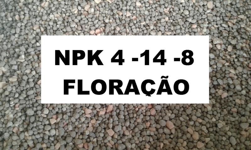 Imagem de 5kg NPK 4-14-8 Adubo Fertilizante Rosa do Deserto Frutas Orquídeas