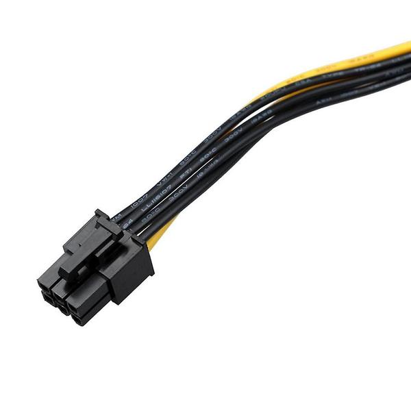 5pcs cabo de alimentação Sata 15 pinos a 6 pinos Pci Express Pci-e cabo de cabo Sata - HUOGUO Imagem de 5pcs cabo de alimentação Sata 15 pinos a 6 pinos Pci Express Pci-e cabo de cabo Sata