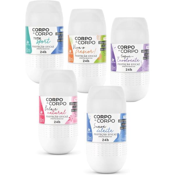 5UN Desodorante Antiperspirate Rollon Corpo a Corpo Davene Imagem de 5UN Desodorante Antiperspirate Rollon Corpo a Corpo Davene