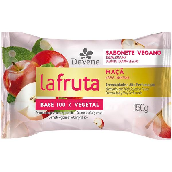 Imagem de 5UN La Flore  4UN La Fruta Sabonete Barra Vegetal 150g Davene