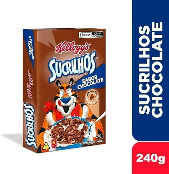 Imagem de 5un Sucrilhos Kelloggs Cereal Chocolate 240g