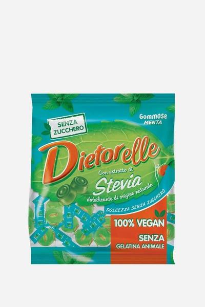5X Bala De Goma De Menta Com Stevia Dietorelle 70G Imagem de 5X Bala De Goma De Menta Com Stevia Dietorelle 70G