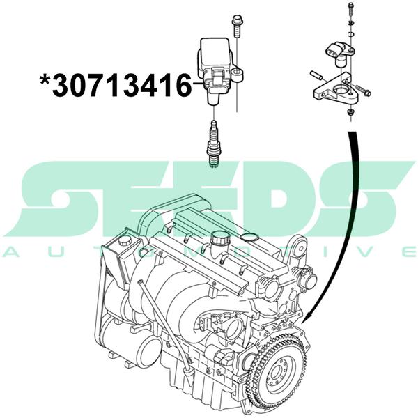 Imagem de 5x Bobinas de Ignição Volvo S60 V70 XC70 XC90 2.5 Turbo