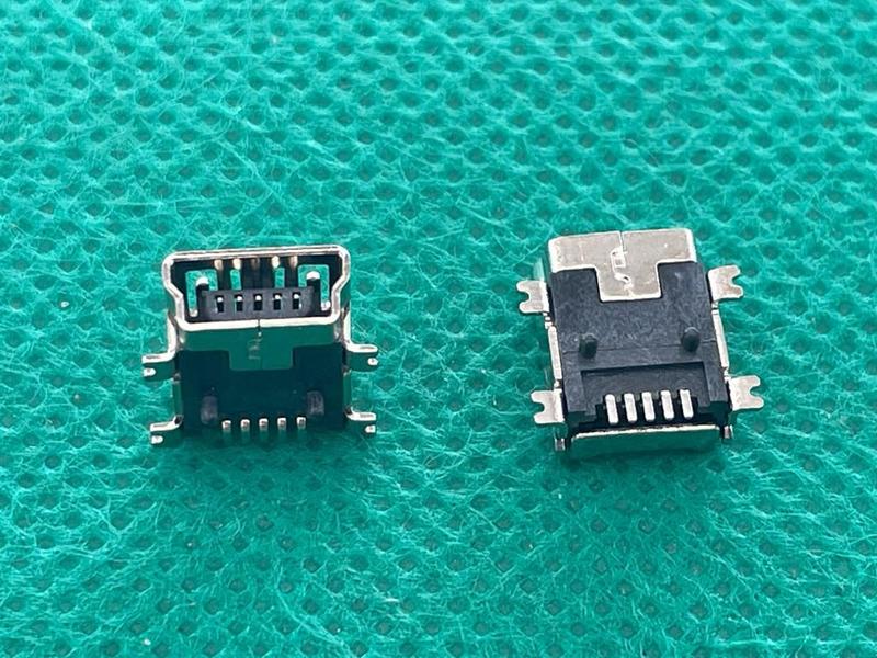 Imagem de 5x Conector Mini Usb Tipo B Femea Smd