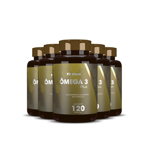 Imagem de 5x omega 3 plus epa+dha 120caps tr store