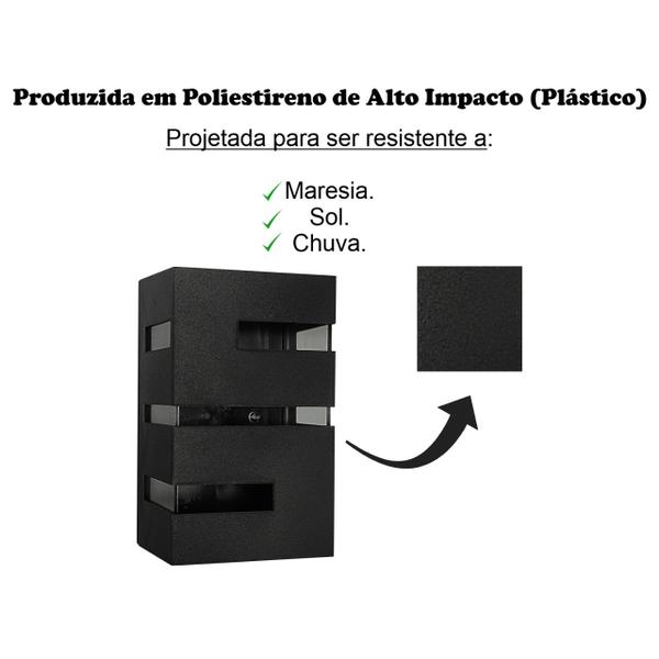 Imagem de 6 Arandela de Parede Externa Interna 6 Lâmpada LED 5w