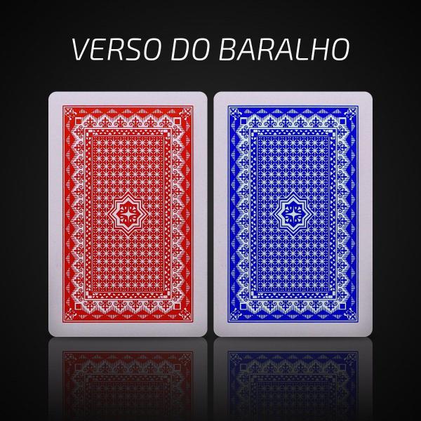 6 Baralhos Jogos de Cartas 100% Plástico c/ 108 Cartas Original - MBTech Imagem de 6 Baralhos Jogos de Cartas 100% Plástico c/ 108 Cartas Original
