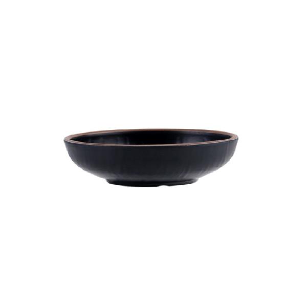 Imagem de 6 Bowl Molheira Em Melamina Preto 150ml Restaurante Oriental