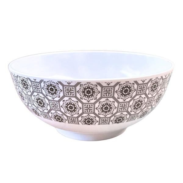 6 Bowl Tigela em Melamina Estampada Sobremesa Cozinha 500ml - Sk Imagem de 6 Bowl Tigela em Melamina Estampada Sobremesa Cozinha 500ml