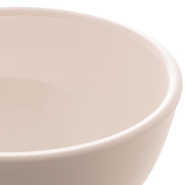 Imagem de 6 Bowls de Porcelana Lyor 330ml Sobremesa Fruta Petisco Tigelas Brancas 12,5x6,5cm Clean